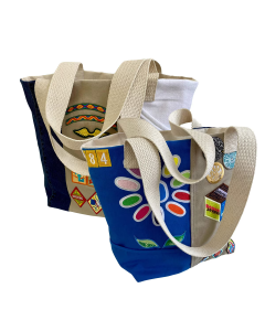 Custom Upcycled Girl Scout Uniform Tote Bag
